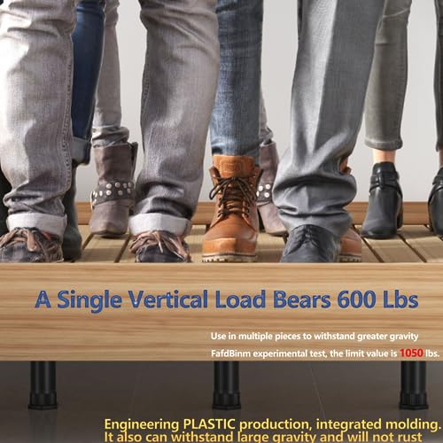 5.9-11in Bed Support Legs for Bed Frame Support,Slat Support 4PC - size: 4pcs (5.9-11 in Adjustable)