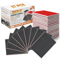 27 PCS 3x4 Inch Sanding Sponge, 240 Grit Sandpaper Pads Sanding Blocks Set - color: 240 Grit