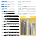 20 Pcs Jigsaw Blades Set with Case - style: 20-Pack（20 Pieces）