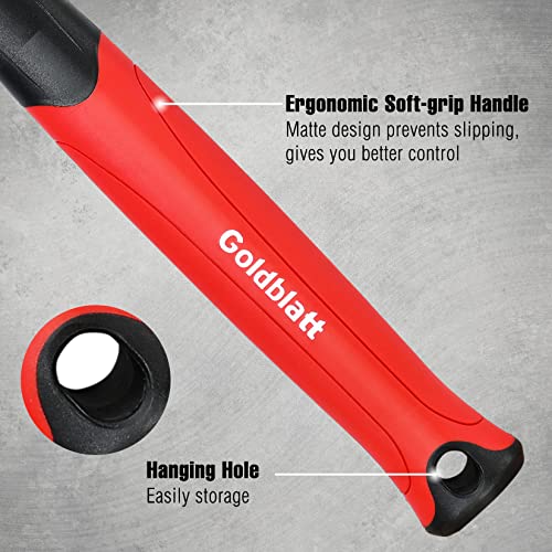 Goldblatt 16 oz. Low Recoil Double Face White Flooring Rubber Mallet Hammer - size: 16 oz.