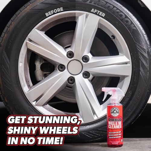 Chemical Guys 17-Piece Car Detailing Kit, Interior & Wheel Cleaner & Wash
