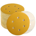 6 Inch Sanding Discs Hook and Loop, 220 Grit Sandpaper for Orbital Sander, Professional for Automotive and Woodworking, 100 Pack - style: 220 Grit