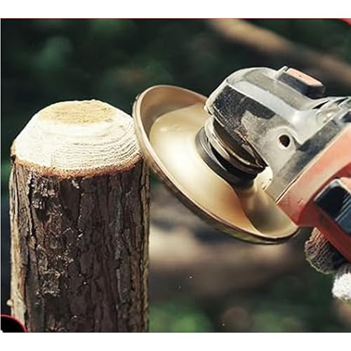 3 Piece Wood Carving Disc Set for 4 Inch Angle Grinder with 5/8" Arbor, Grinding Wheel Shaping Disc for Wood Cutting,Woodworking Attachment,Stump Grinding Tools for Cutting,Grinding,Carving - style: Style 1