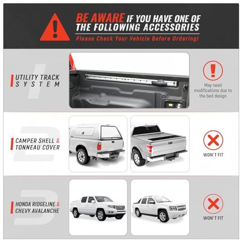 Model X31 800Ibs Capacity Extendable Steel Pick-Up Truck Ladder Rack Two-bar Set - Black - style: 2 Bar Set only (Drilling Required)