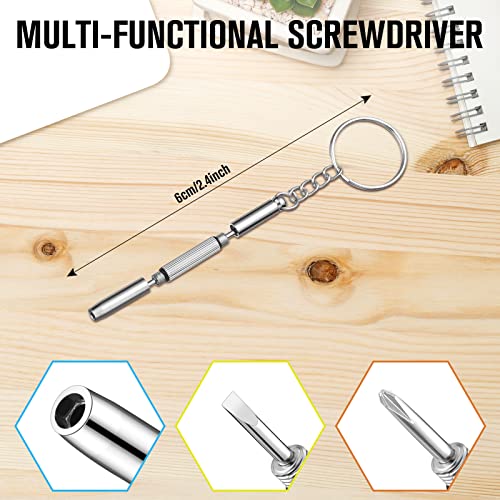Chumia Watch Screwdriver Set, 13 Pcs Jeweler Micro Screwdriver 0.6-2.0 mm