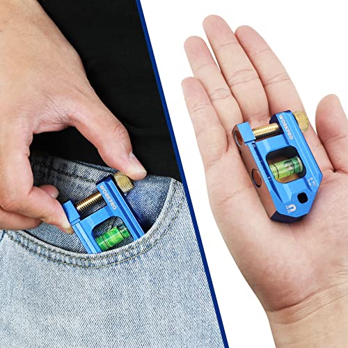 WORKPRO 2.5 Inch Small Magnetic Torpedo Level, Conduit Bending Level - size: 2.5inches