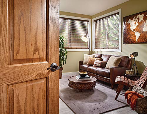SCHLAGE Accent Bed/Bath Privacy Door Handle with Lock, Bright Chrome - color: Bright Chrome, size: Standard