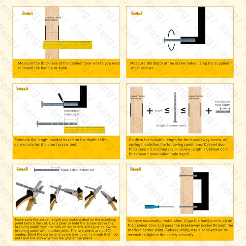Rergy 10 Pack 3-3/4" Cabinet Pulls Black Finger Pulls for Cabinets - color: Black, size: Hole Center: 3-3/4in(96mm)