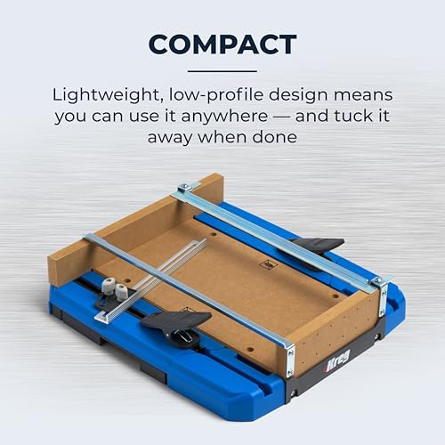 Kreg KHI-Slide Drawer Slide Jig - Drawer Slide Jig Kit - Drawer Slide Tool - for Cabinets, Drawers, Desks & More - Easily Install Drawer Slides - Set of 2 | Helps install hardware on cabinets and desks