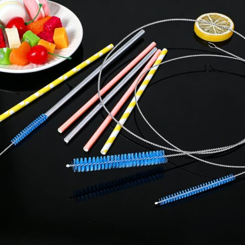 Ymapinc 4Pcs Extra Long Pipe Cleaner Brush, 1/2 Inch & 1/4 Inch - style: blue-1/2-inch and 1/4-inch