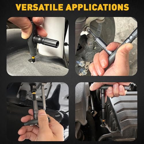 46 in 1 Magnetic Ratchet Screwdriver Set, Multi-Bit Screwdriver Kit, Nut Driver Set, Detachable Ratchet Handle with Storage Case, Repair Tool Kit for Furniture, Computer, Bicycle - size: 46-Piece