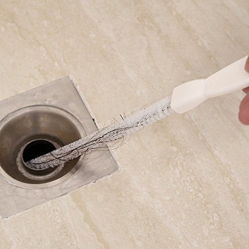 Alink Sink Drain Overflow Cleaning Brush, Household Sewer Hair Catcher (Pack of 2) - size: 1 Count (Pack of 2)