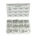 420PCS M2.5 Phillips Pan Head Machine Screws Nuts Flat Washers Kit;304 Stainless Steel;Screws Length:4mm to 30mm - size: M2.5