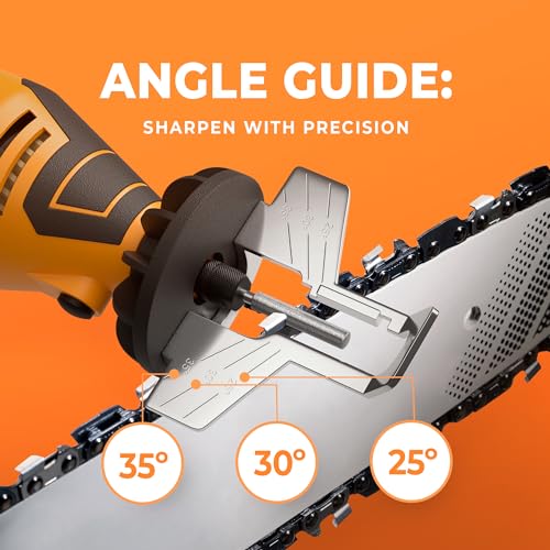 Sharp Pebble Electric Chainsaw Sharpener Kit – Chain Saw Sharpening Tool