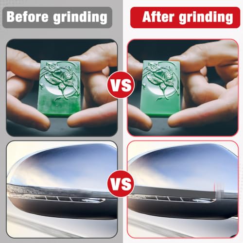 60 Pcs 320-2500 Grit Sanding Sponge, Ultra Fine Sanding Sponges Pads, Soft Foam Shine Block Wet Dry Polish Pads, Ultra Fine Grit Sandpaper for Model Drywall Metal Wood Furniture Polishing - style: 320-2500 Grit