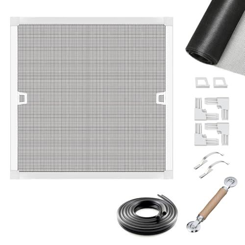 Toocust Window Screens Frame Kit 36 Square, Heavy-Duty Aluminum Window Screen, High-Visibility Durable Mesh, Easy Repair/Reinstall for Windows & Patio Doors, Multi-Size Options - size: 36*36 1pack