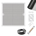 Toocust Window Screens Frame Kit 36 Square, Heavy-Duty Aluminum Window Screen, High-Visibility Durable Mesh, Easy Repair/Reinstall for Windows & Patio Doors, Multi-Size Options - size: 36*36 1pack