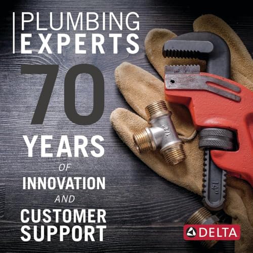 Delta Foundations 13 Series 2-Spray Shower Faucet Set, Brushed Nickel Shower Head and Handle Set, Valve Trim Kit, Stainless BT13210-SS (Valve Not Included) - color: Stainless