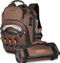 WELKINLAND 70Pockets HVAC Tool Backpack With Tool Roll, Tool Bag Backpack