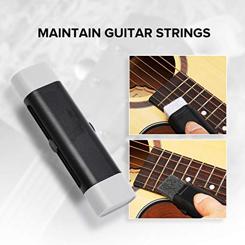 MIFOGE 45Pcs Guitar Repairing Maintenance Tool Kit with Carry Bag