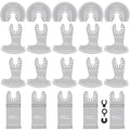 20PCS Diamond Oscillating Tool Blade, Multitool Blades | Multi Tool Blades Kit & Oscillating Tool Accessories for Grout Removal, Diamond Edge for Precise Cutting Performance - size: A-20 PCS
