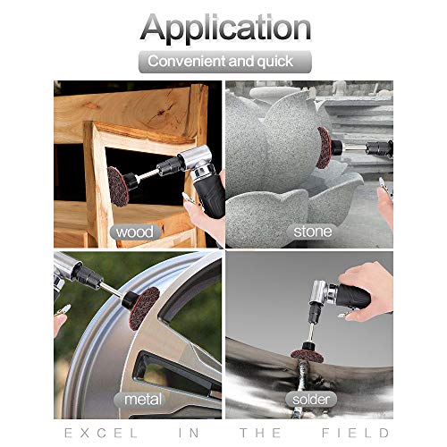 60Pcs Sanding Discs Set, 2 inch Quick Change Sanding Discs with 1/4" Holders, Die Grinder Surface Conditioning Burr Rust Paint Removal - style: 60Pcs Quick Change Discs 2 Inch(A/O main)