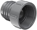 Spears 1435 Series PVC Tube Fitting, Adapter, Schedule 40, Gray, 2" Barbed x NPT Female