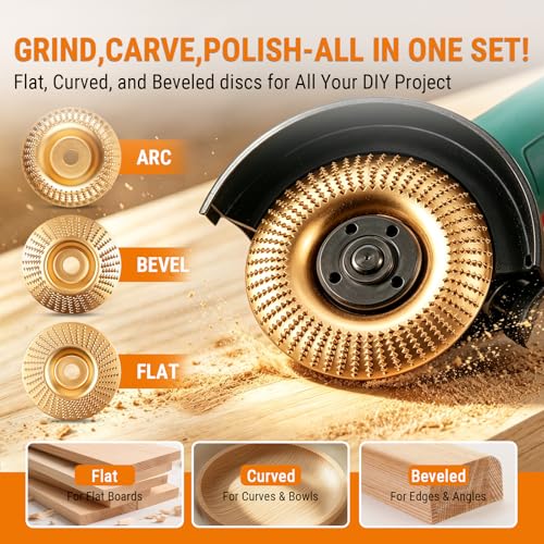 Angle Grinder Polishing Pad,for 4"/4-1/2"Grinders Cutting Shaping Sanding