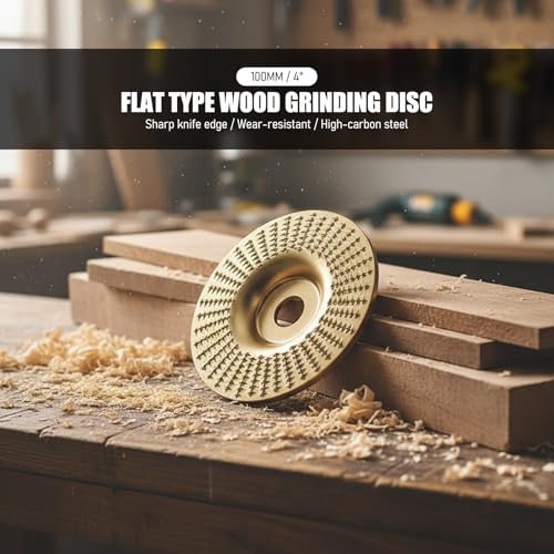 Wood Sanding Disc, Angle Grinder Polishing Pad, - style: Flat Type