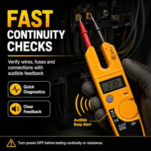 T5-600 Electrical Tester Compatible with Fluke Meter, 600V Voltage Tester - style: T5-600