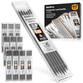 Nicpro Carpenter Pencil Lead Refills 2.8mm, 60 Pieces Black - color: Black, size: 60 Piece