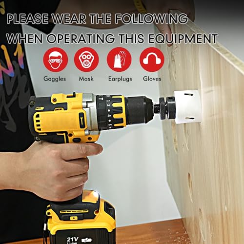 Hole Saw Kit Bi Metal, with 3/4" to 2-1/2" 22 PCS Saw Blades in Case, Hole Saw Set for Metal, Wood and Plastic, with Clean and Smooth Cutting Edge, Fast Chip Removal - style: BI Hole Saw 22pcs