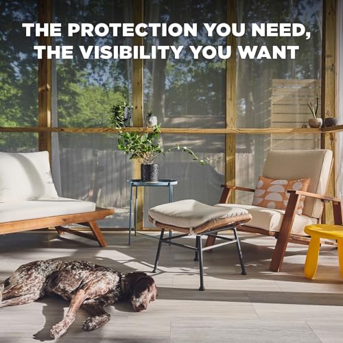 DOCAZOO Window Screen Mesh 48 in x 100 in - color: Charcoal, size: 48 in x 100 ft