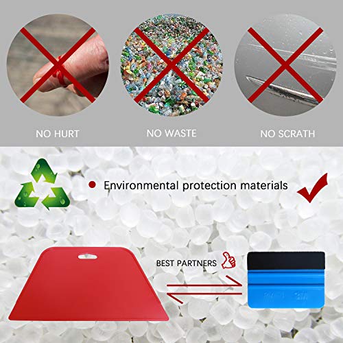 Wallpaper Smoothing Tool Kit, Multi-Function 15 Pcs Smoother Tools Set for Contact Paper Peel and Stick Wallpaper Car Wrap Vinyl Window Tint Glass Film Wallpaper Glue Adhesive Brush Tray Roller Knife - color: Classic kit