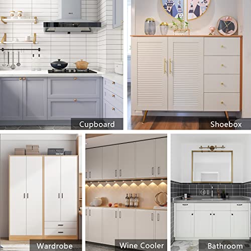 1/2 Inch Overlay Soft Close Cabinet Hinges, 6 Pack Slow Soft Close Hinges for Kitchen Cabinets Satin Nickel Hidden Self Closing Kitchen Cabinet Hinges - size: 1/2 inch Overlay