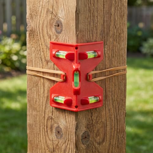 Triple Bubble Spirit Level, Red, Magnetic