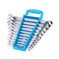 DURATECH Combination Wrench Set, Metric, 11-Piece, 8-19mm - size: Set (8 mm to 19 mm)