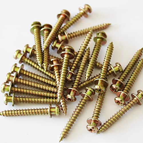 35pc 4-in-1 Bear Claw Dual Headed Picture Hanging Nails for D-Rings/Keyhole - size: Color Zinc