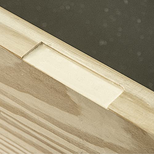 Trend Hinge Recess Squaring Corner Chisel, Spring Loaded Tool for Squaring Hinge Mortises and Lock Faceplates, C/CHISEL