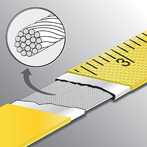 Komelon 6611 Open Reel Fiberglass Tape Measure, 100-Feet - size: 30.5 m, style: FIBERGLASS - 100FT