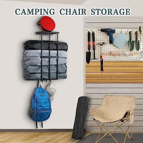 Camping Chair Rack for Garage Storage,Garage Organization Wall