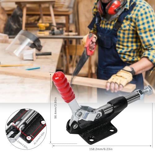 2-Pack, 304E Push Pull Toggle Clamp, 851 lb Holding Capacity - style: 304E,2PK