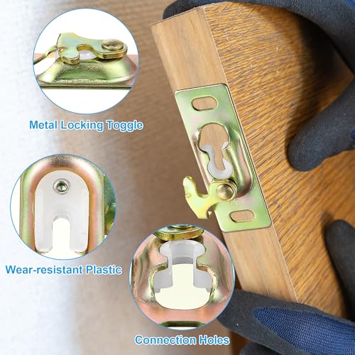 Pocket Door Hardware Kit with Sliding Door Rollers,1 Set