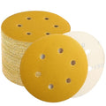 6 Inch Sanding Discs Hook and Loop, 150 Grit Sandpaper for Orbital Sander, Professional for Automotive and Woodworking, 100 Pack - style: 150 Grit