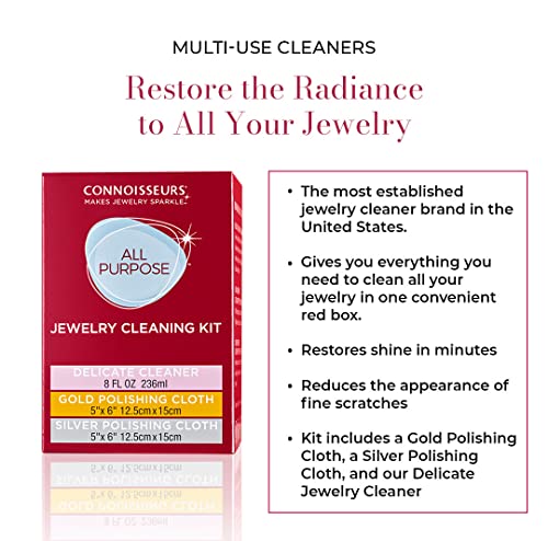 CONNOISSEURS - All-Purpose Jewelry Cleaning Kit