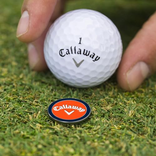 Callaway 4-in-1 Golf Divot Repair Tool - color: Orange/Navy