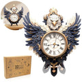 3D Wooden Puzzles for Adults-Eagle Clock Puzzle-Adult Crafts - color: Eagle Clock