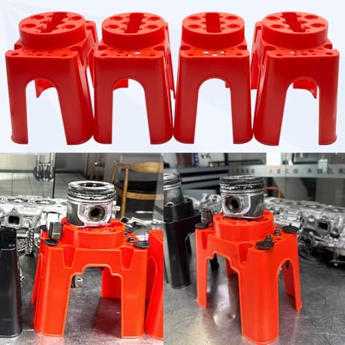 ZKTOOL 4Pcs Valve Piston Funnel Parts Display Rack - color: 4Pcs