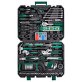 CARTMAN 238-Piece Tool Set, Green Auto And Home Repair Kit With Storage Box - color: Green