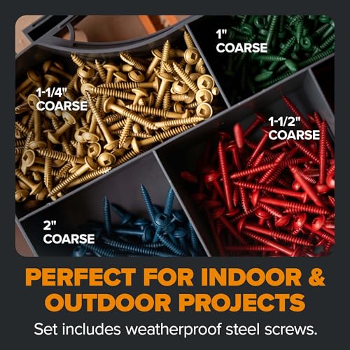 BORA Automatic Pocket Hole Jig Kit with 350 pc Screw Set - size: Auto Jig w/ 350pc Screw Set